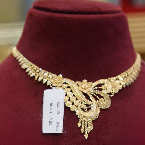 Floral Gold Necklace